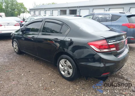 2013 Honda Civic Lx from USA, damaged, VIN 2HGFB2F59DH564638